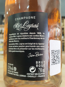 Champagne Brut Rosé Grand Cru - R&L Legras