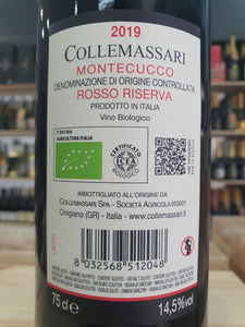 Montecucco Rosso Riserva "Collemassari" 2019