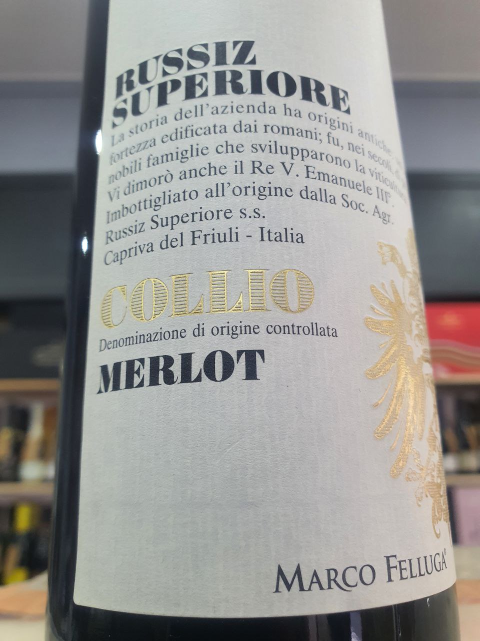 Russiz Superiore Collio Merlot 2020