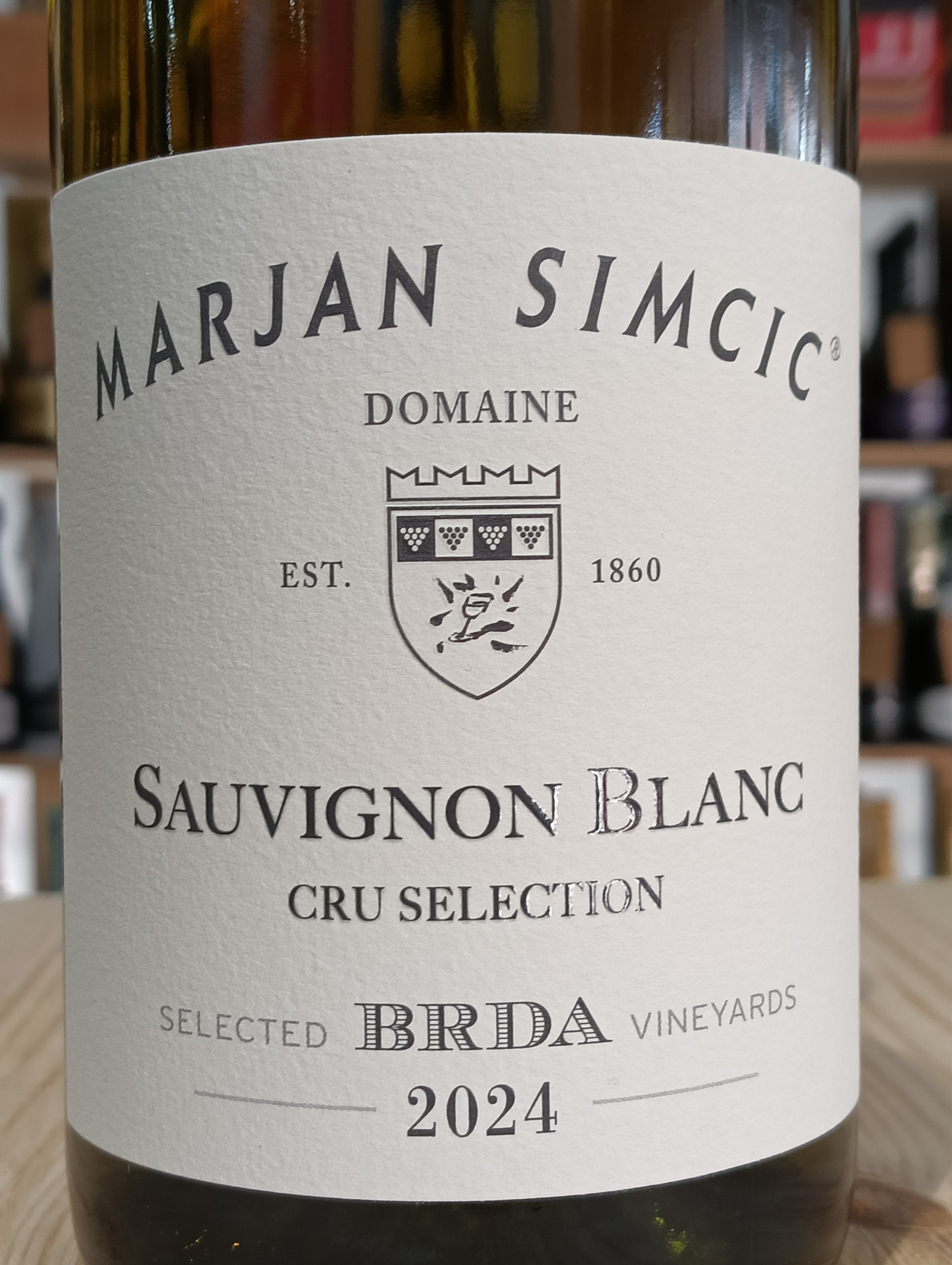 Sauvignon Blanc Cru Selection Brda 2024 Marjan Simcic