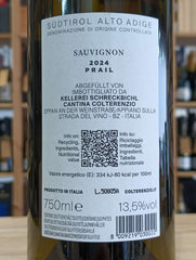 Sauvignon Prail 2024 Alto Adige DOC Cantina Colterenzio