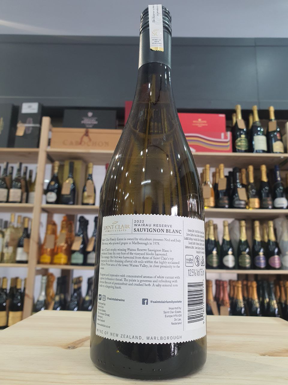 Sauvignon Blanc Wairau Reserve 2022 Saint Clair