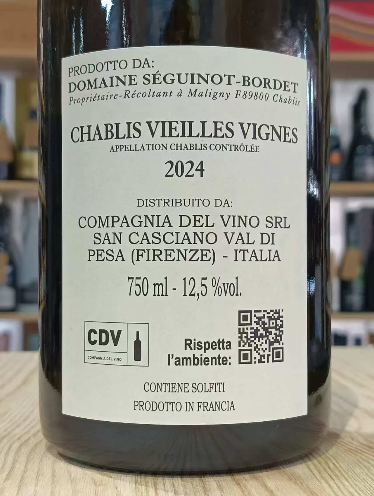 Séguinot Bordet Chablis 2024