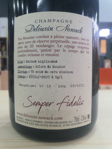 Champagne Extra Brut "Semper Fidelis XVI"  - Delouvin Nowack