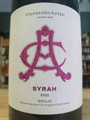 Syrah 2022 Sicilia DOC - Curatolo Arini