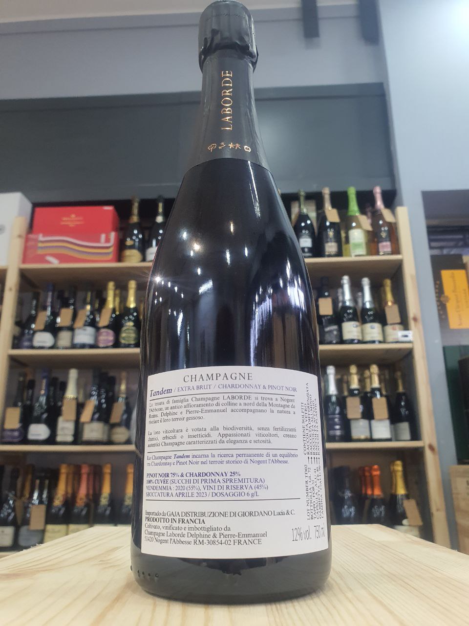 Champagne Tandem Extra Brut - Laborde