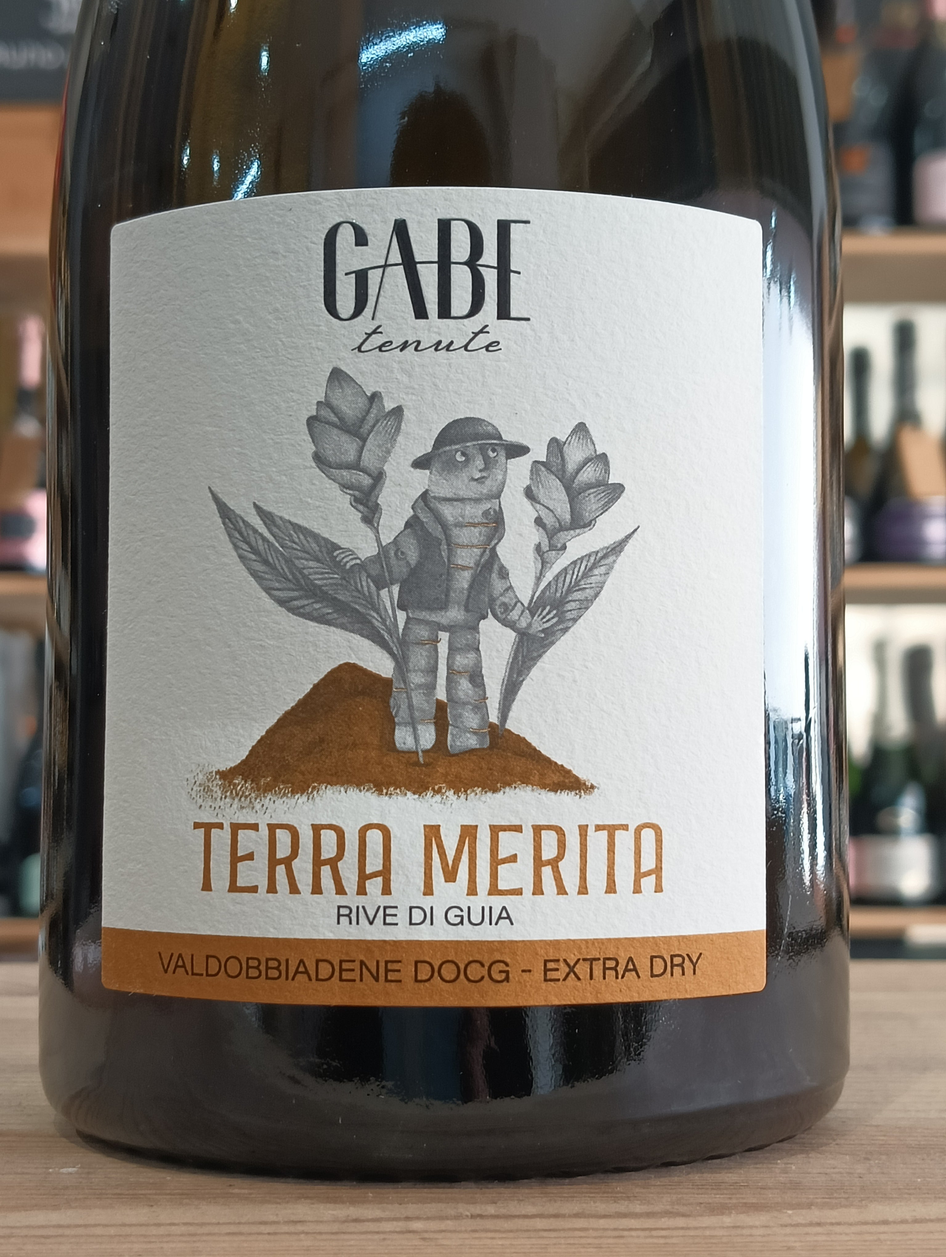 Terra Merita Prosecco Valdobbiadene Superiore DOCG Extra Dry Rive di Guia - Gabe