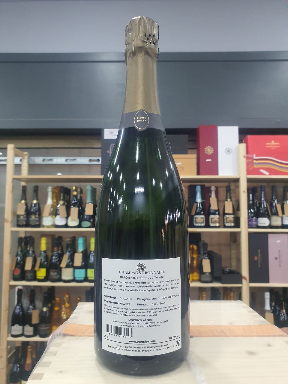 Champagne "Tradition" Brut - Bonnaire