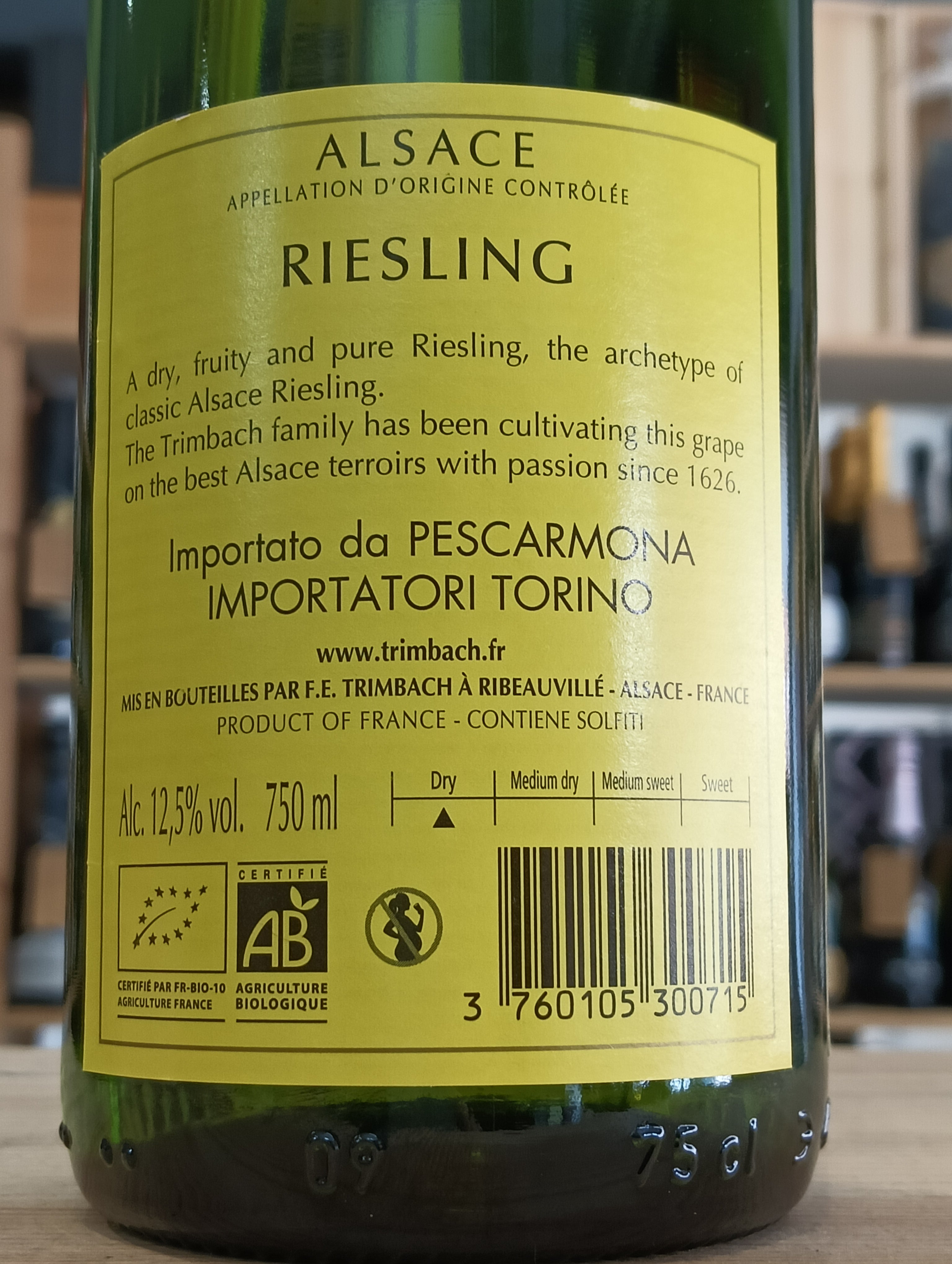 Trimbach Riesling Alsace AOC 2023