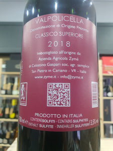 Zýmē - Valpolicella Classico DOC Superiore 2018