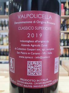 Valpolicella Classico Superiore 2019 Zýmē