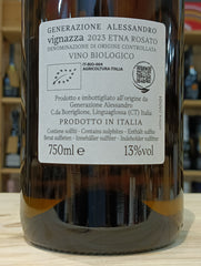 Vignazza 2023 Etna Rosato DOC Generazione Alessandro