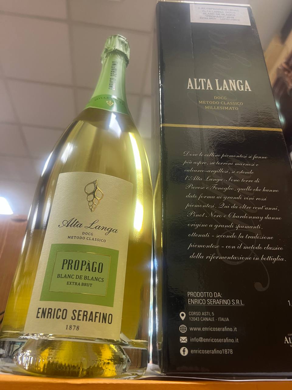 Magnum Oudeis Rosé De Saignée 2018 Alta Langa Enrico Serafino