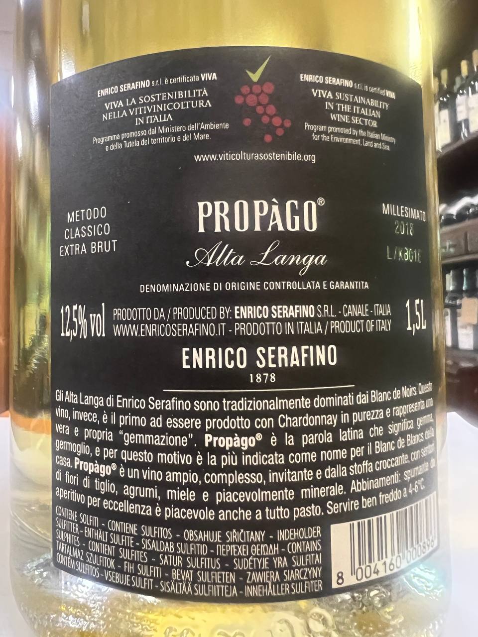 Magnum Oudeis Rosé De Saignée 2018 Alta Langa Enrico Serafino