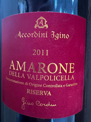 Jeroboam Amarone Della Valpolicella Riserva 2011 Accordini Igino