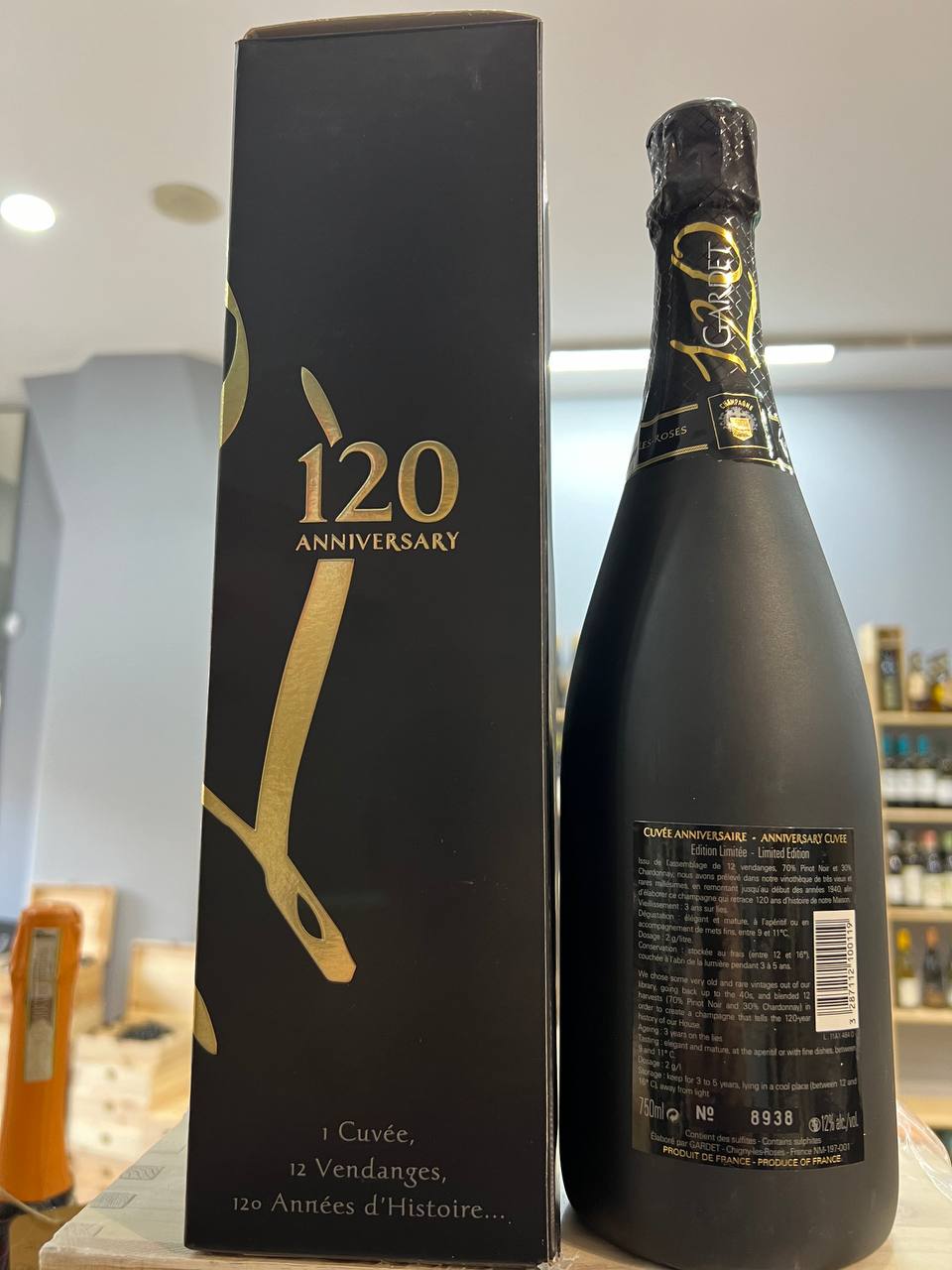 Gardet Anniversaire 120 ans Cuvèe Extra Brut