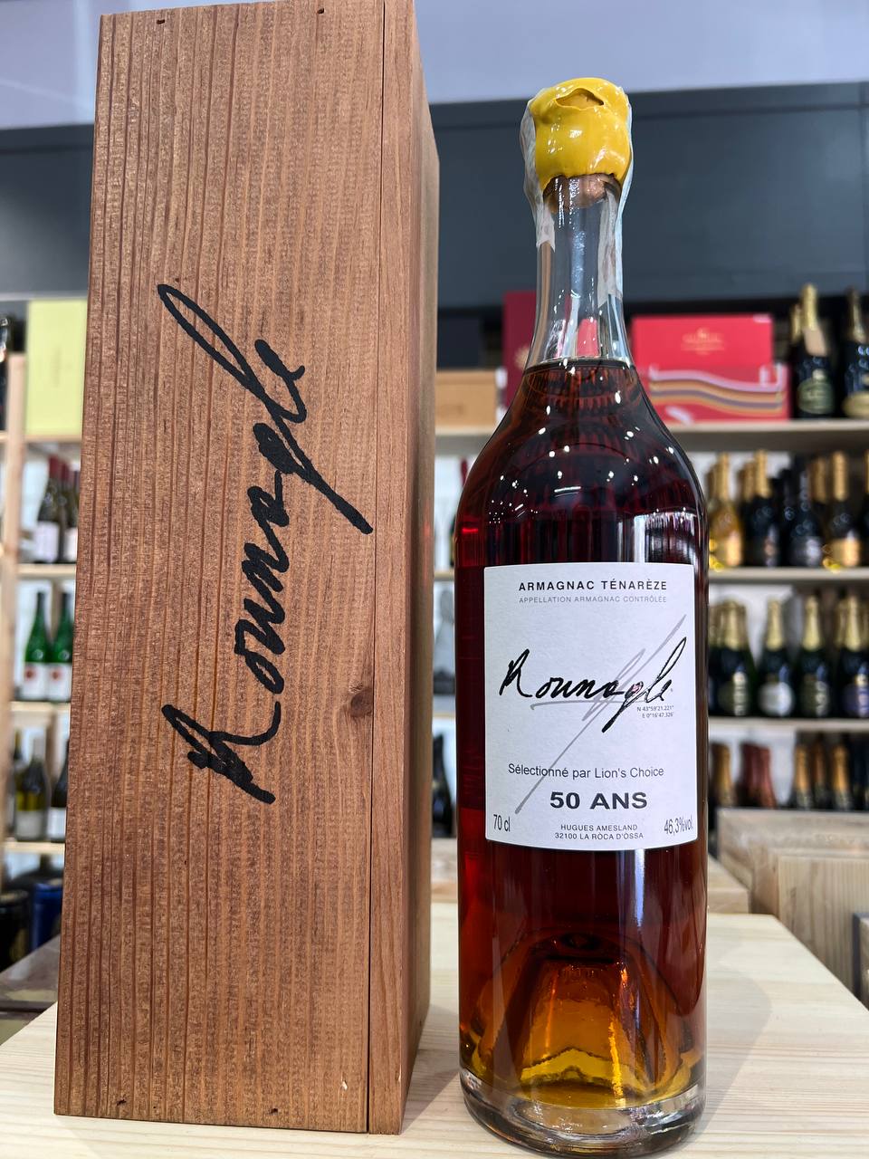 Rounagle Armagnac Ténarèze 50 Ans Lion's Choice