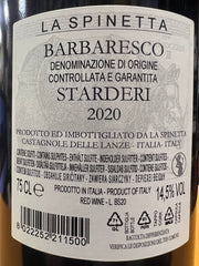 Barbaresco La Spinetta Starderi 2020