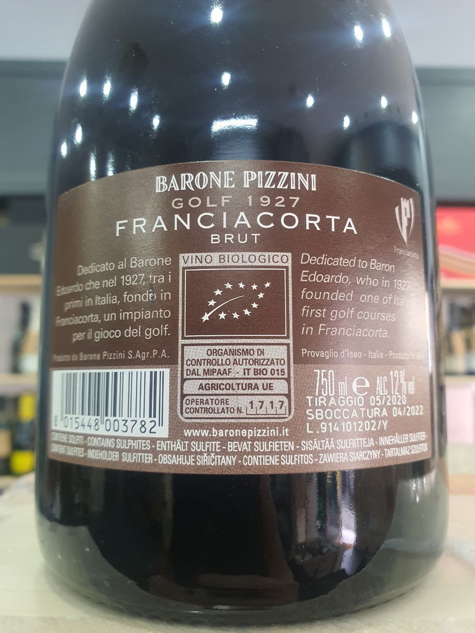 Franciacorta Golf 1927 Brut Barone Pizzini