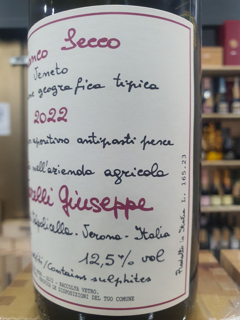 Bianco Secco 2022 IGT Veneto Quintarelli