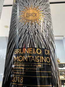 Brunello di Montalcino Luce 2018 Con Astuccio