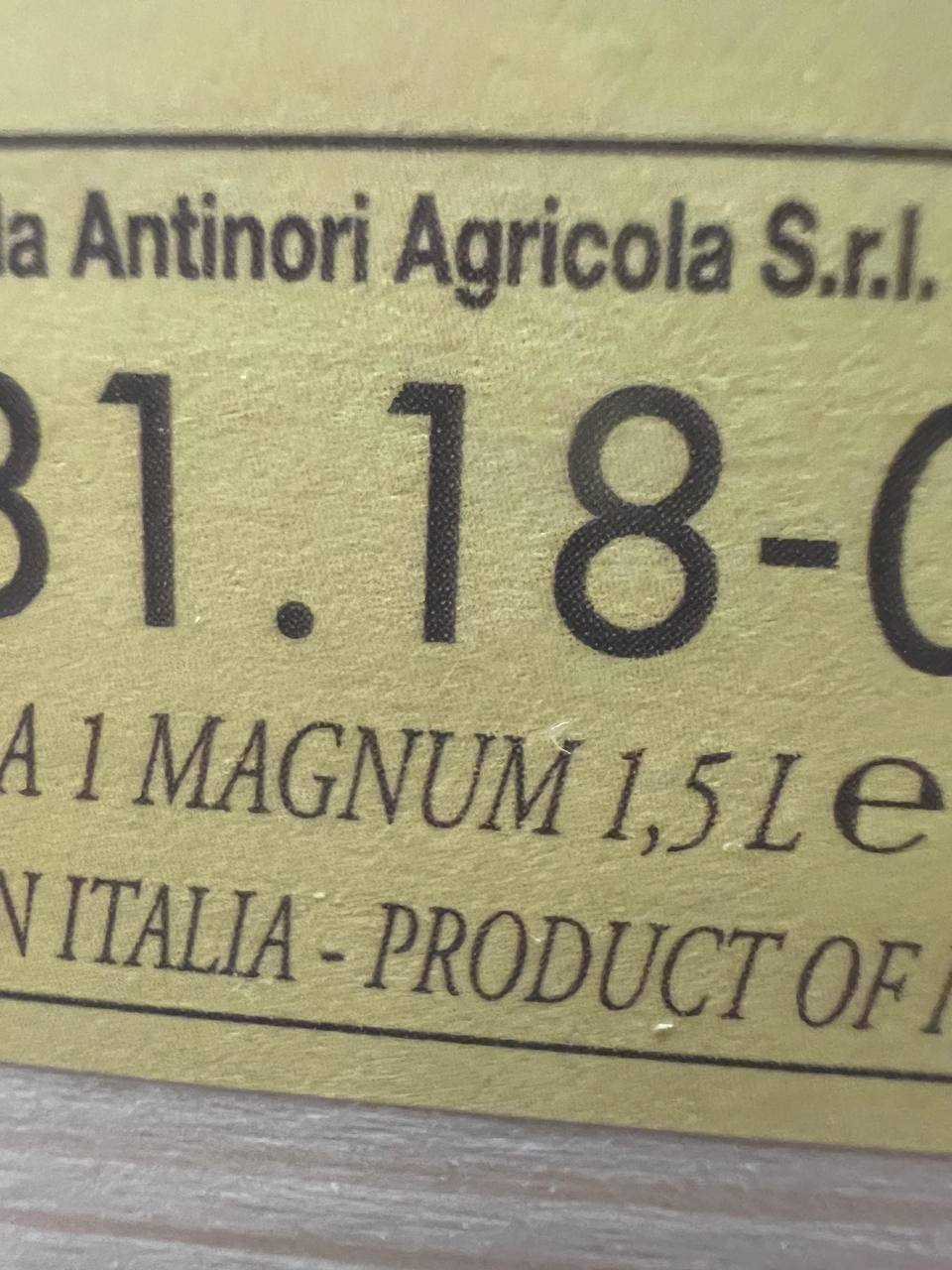 Pian Delle Vigne Magnum 2018 - Brunello di Montalcino