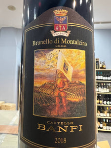Brunello di Montalcino Banfi 2018