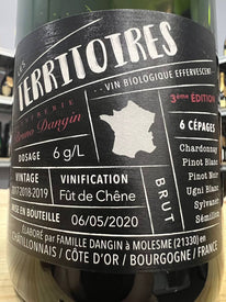 Territoires Extra-Brut BIO Crémant De Bourgogne Bruno Dangin