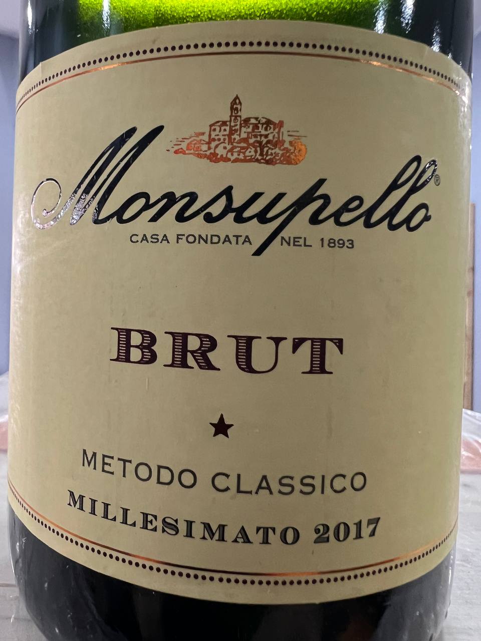 Monsupello Brut Millesimato 2017 - Oltrepo Pavese