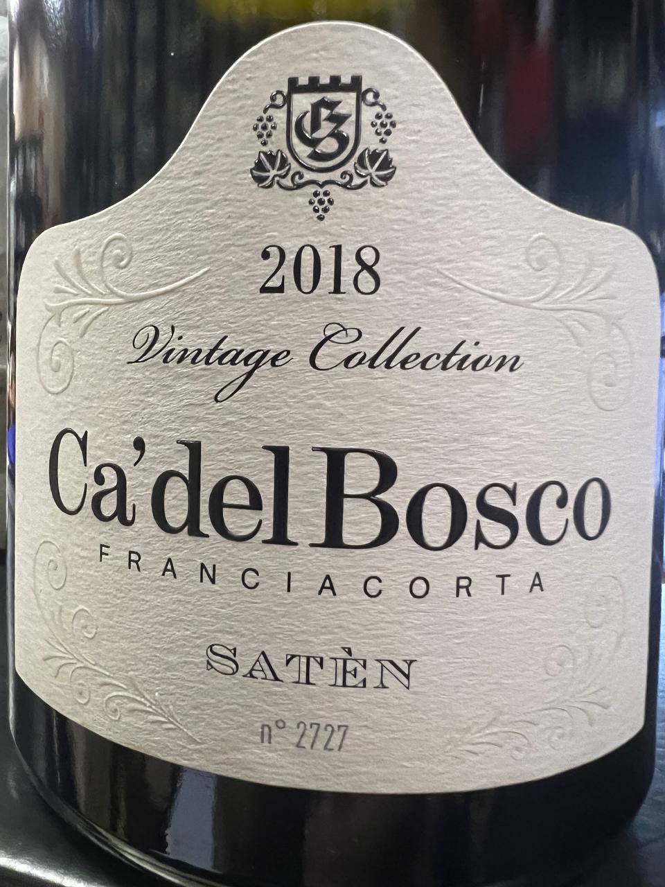 Saten Magnum 2018 Vintage Collection Ca’ del Bosco