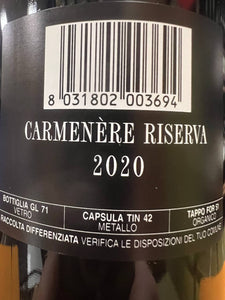 Carmenère Riserva 2020 DOC Colli Euganei Vignalta