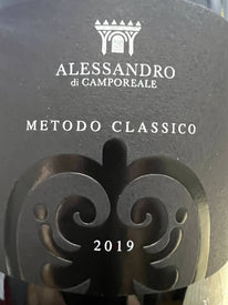 Extra Brut Metodo Classico 2019 Alessandro di Camporeale