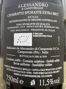 Extra Brut Metodo Classico 2019 Alessandro di Camporeale