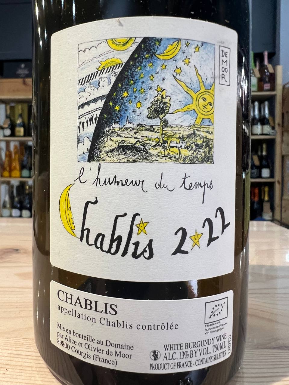 Chablis L'Humeur Du Temps 2022 De Moor