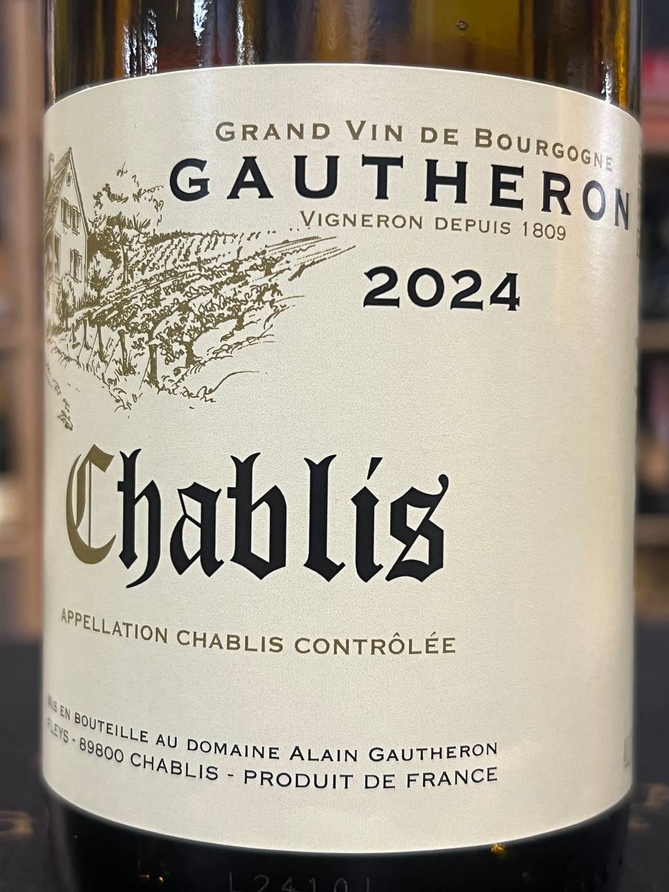 Alain Gautheron Chablis 2024