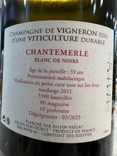 Carica l&#39;immagine nel visualizzatore Galleria,Blanc de Noirs Chantemerle Julien Prelat Champagne Extra Brut