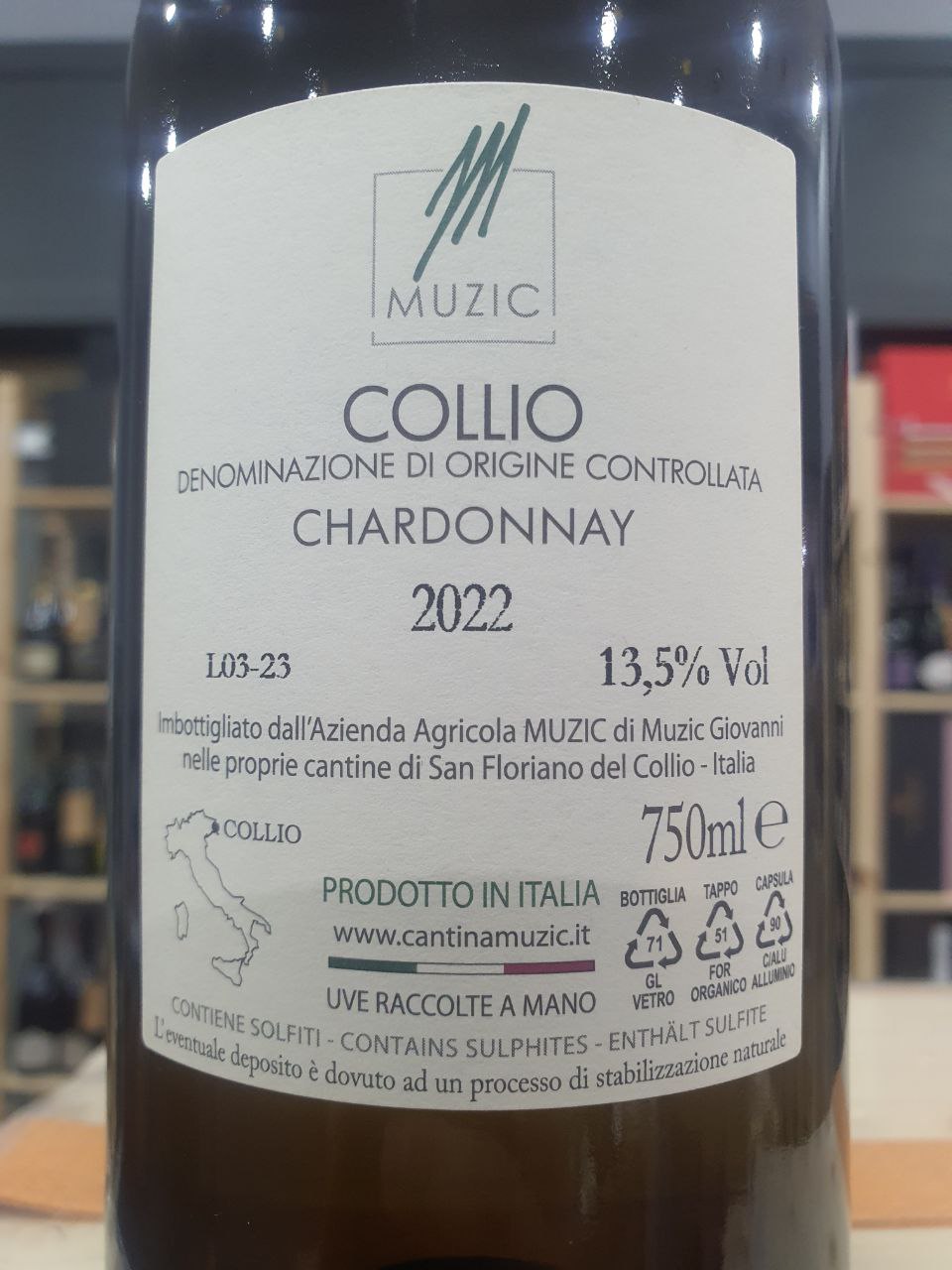 Muzic Chardonnay 2022