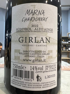 Girlan Marna Chardonnay 2022