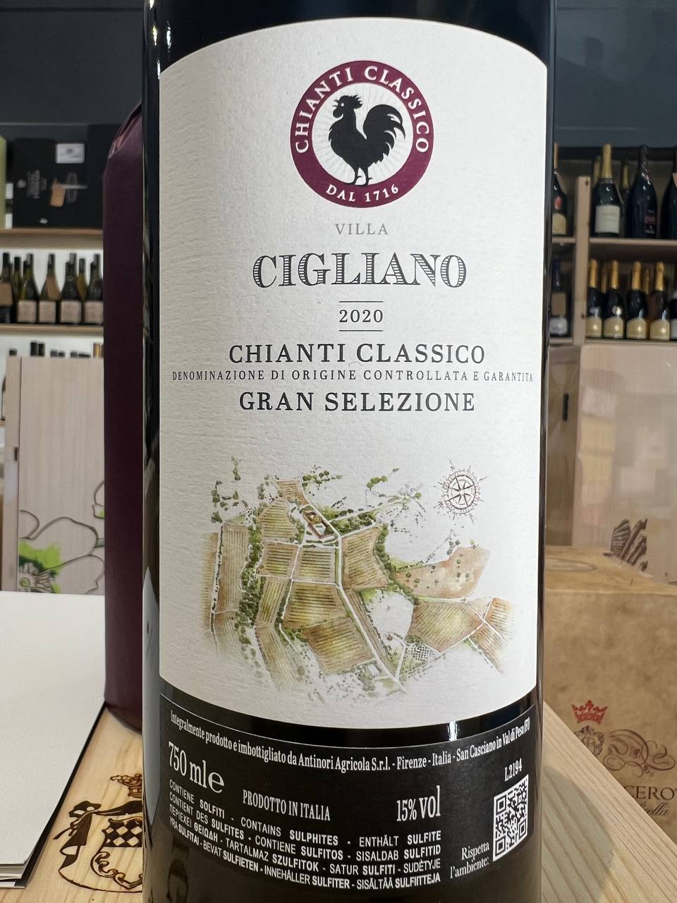 Chianti Villa Cigliano Gran Selezione 2020