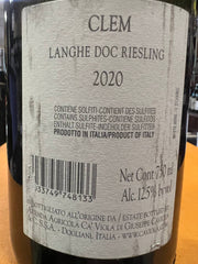 Langhe Riesling DOC "Clem" 2020 - Ca' Viola