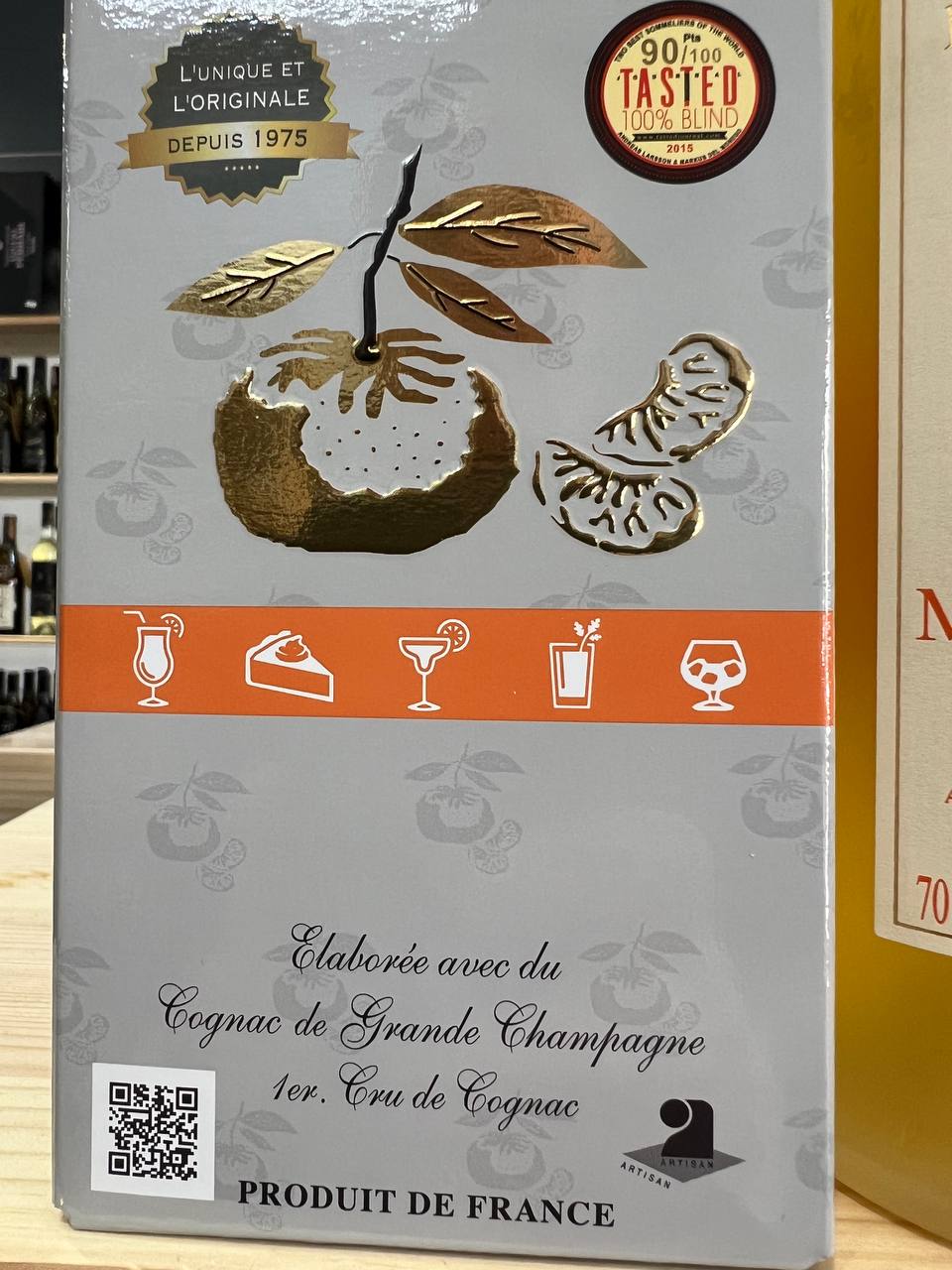 Liquore Mandarino & Cognac François Peyrot Astucciato