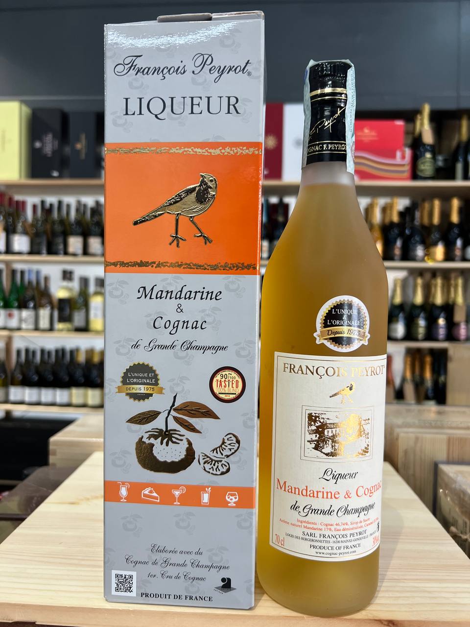 Liquore Mandarino & Cognac François Peyrot Astucciato