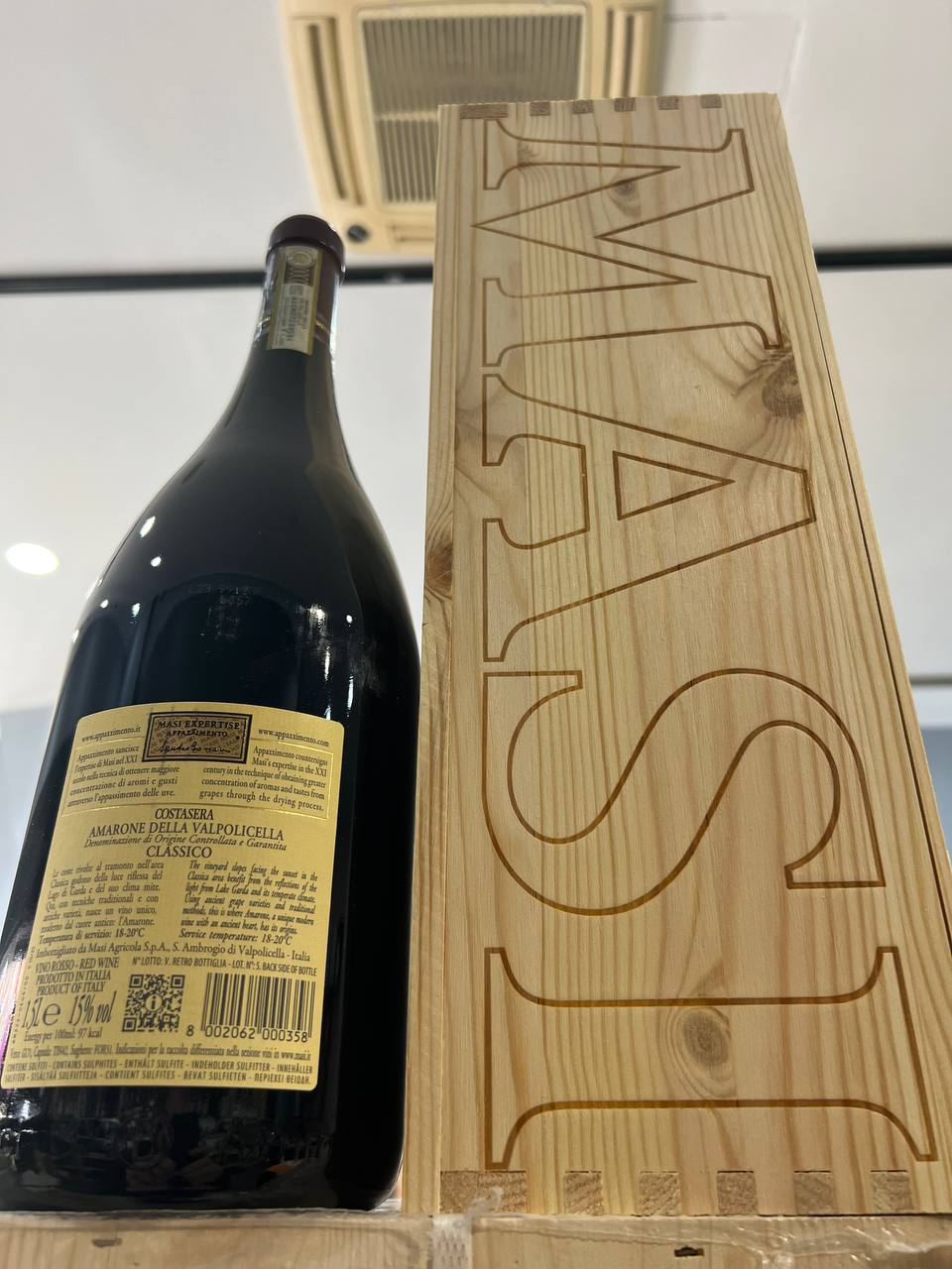 Magnum Costasera 2019 Amarone Classico Masi (cassa legno)