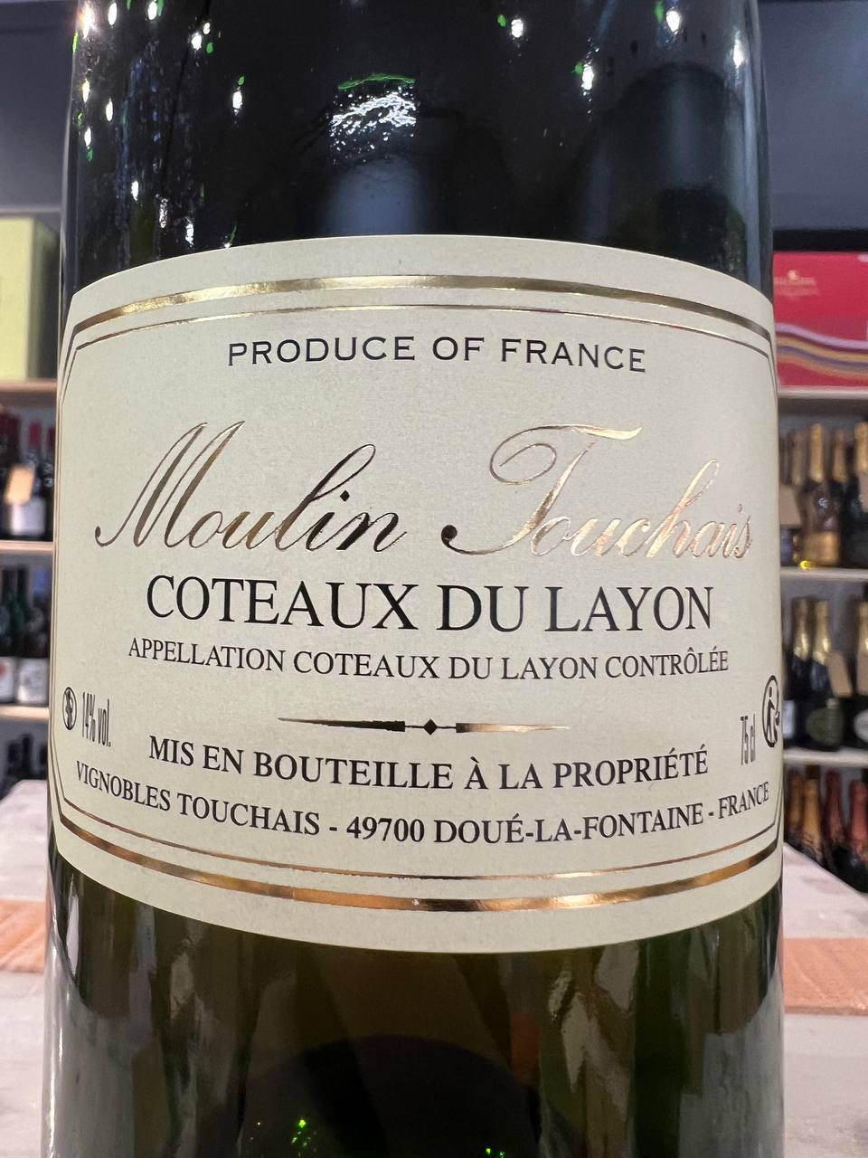 Coteaux du Layon 1981 Moulin Touchais