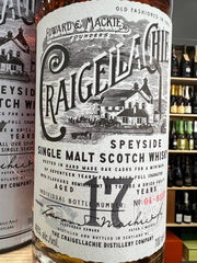 Speyside Single Malt Scotch Whisky 17 Anni - Craigellachie (astucciato)