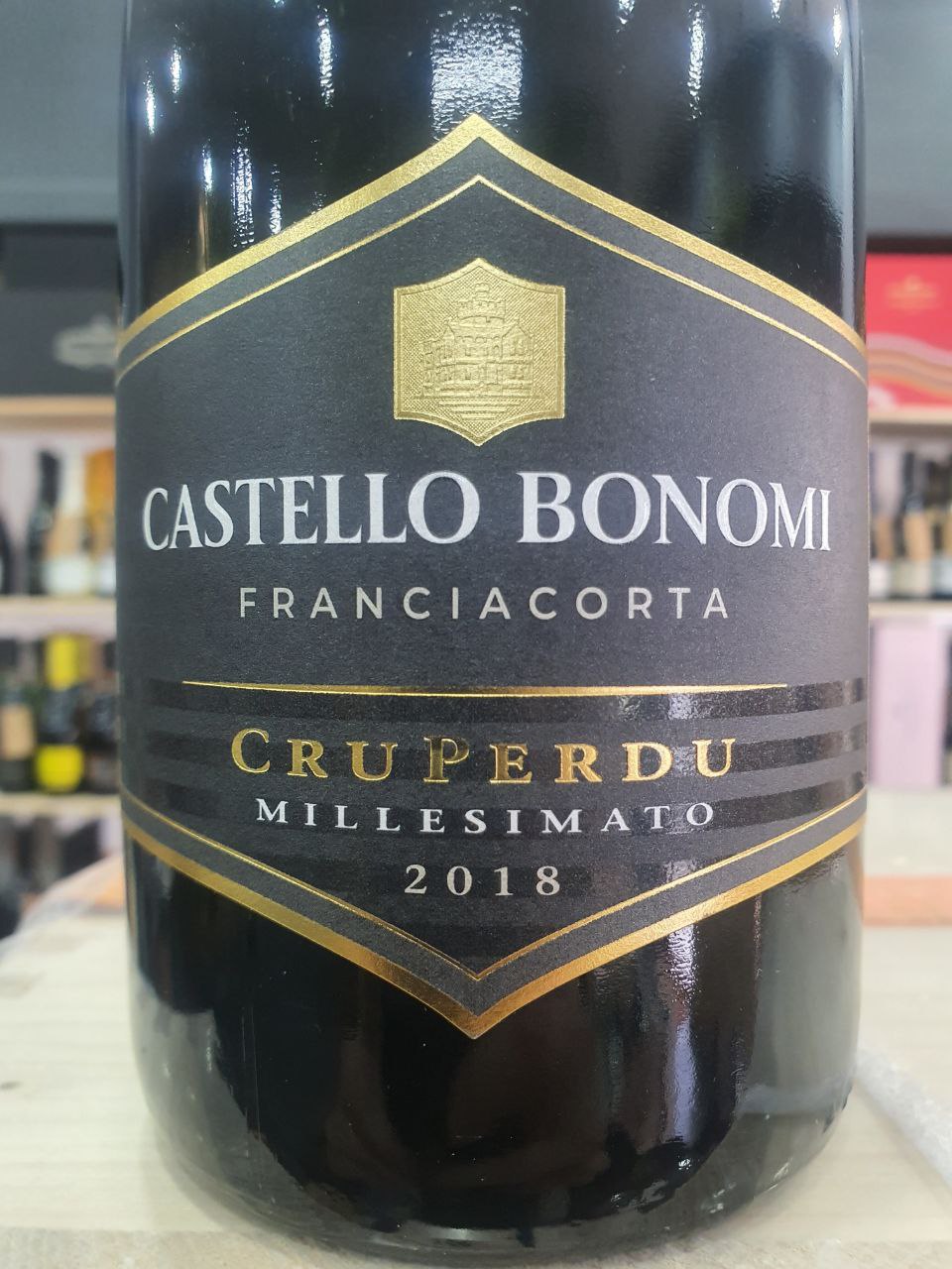 Cru Perdu 2018 Franciacorta Brut Castello Bonomi