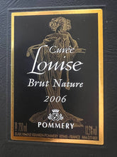 Carica l&#39;immagine nel visualizzatore Galleria,Cuvée Louise Pommery 2006 Champagne Nature in Cofanetto Prestige