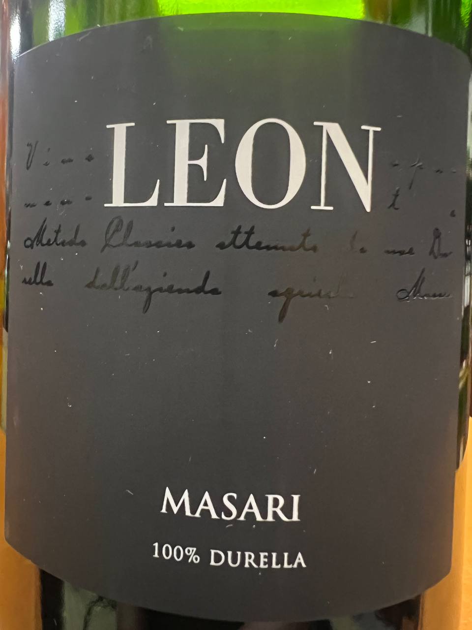 Durello Leon Spumante Metodo Classico Masari