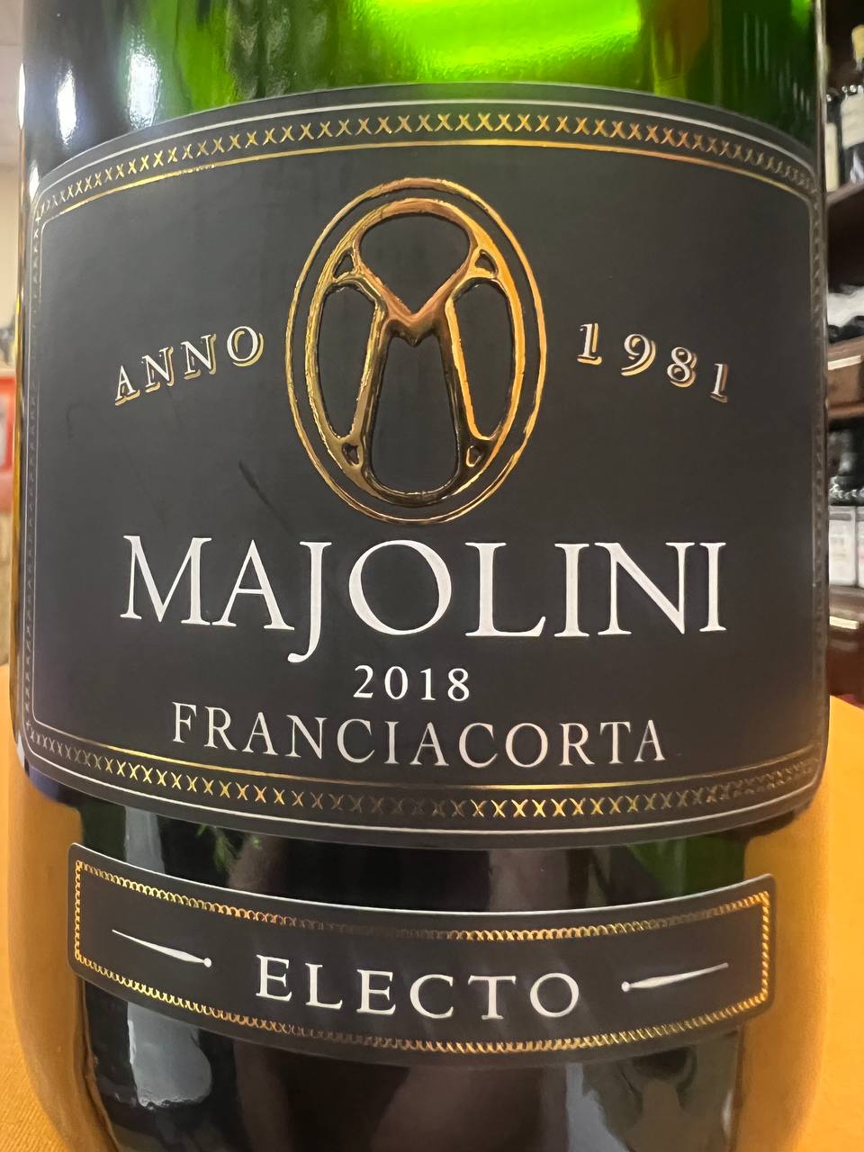 Franciacorta Brut Electo 2018 Majolini