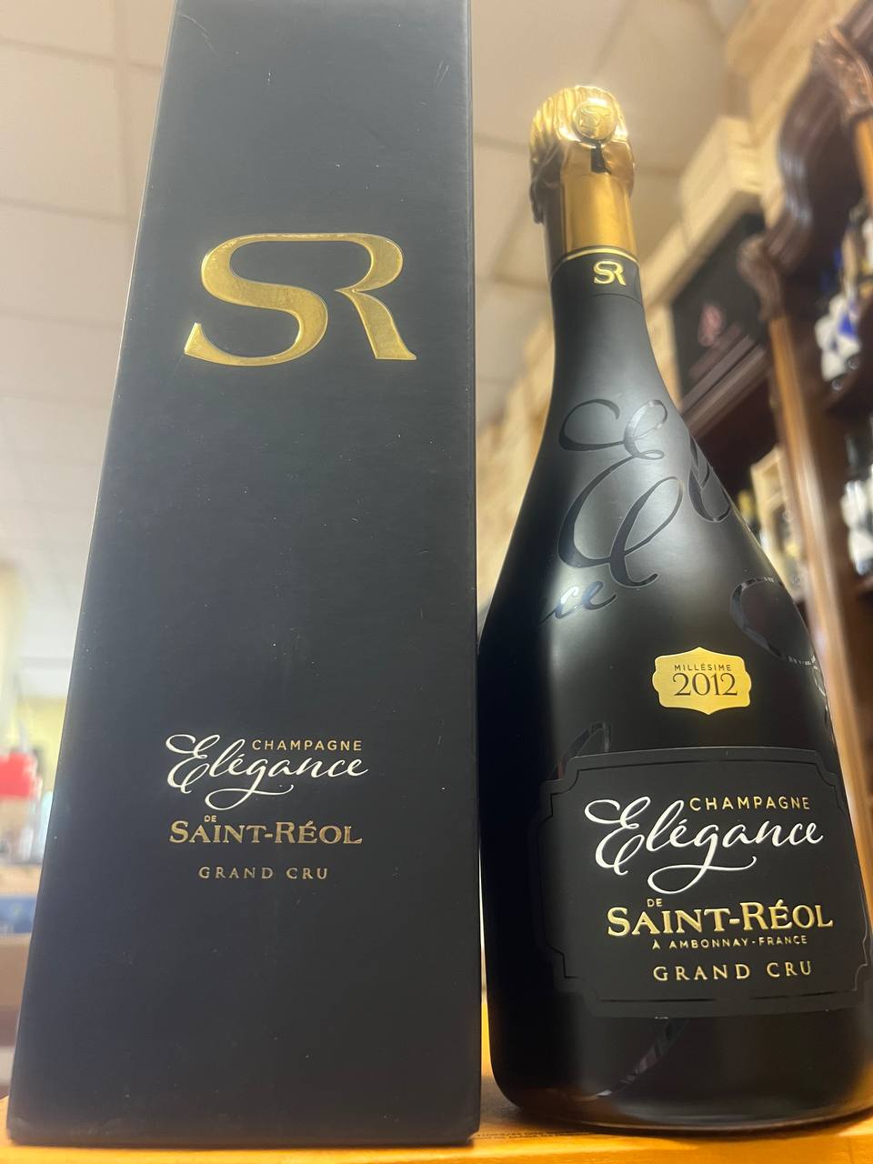 Saint-Réol Élégance 2012 Champagne Grand Cru (Astucciato)